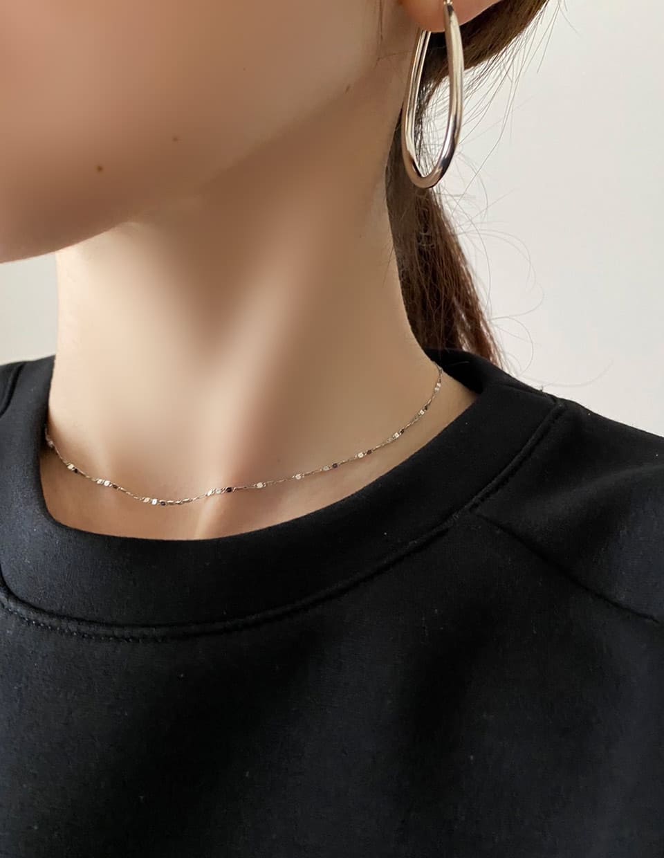 デザインチェーンネックレス シルバー925