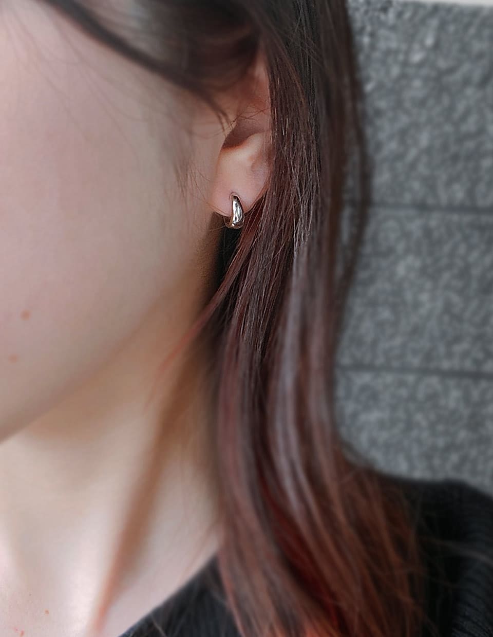 プランプピアス シルバー925