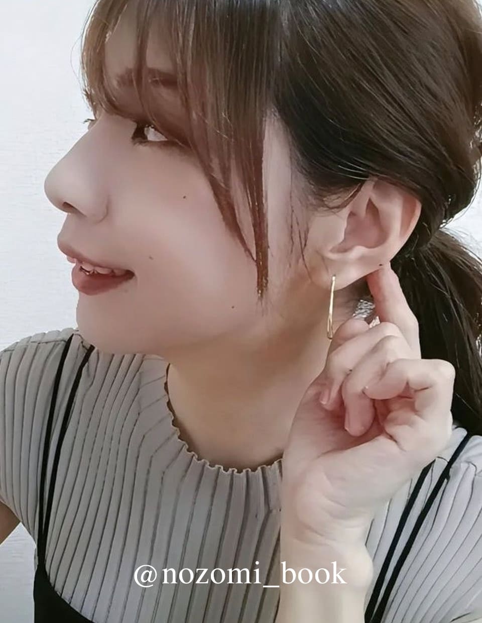 ドロップフックピアス シルバー925