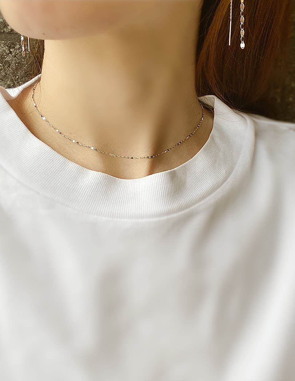 デザインチェーンネックレス シルバー925