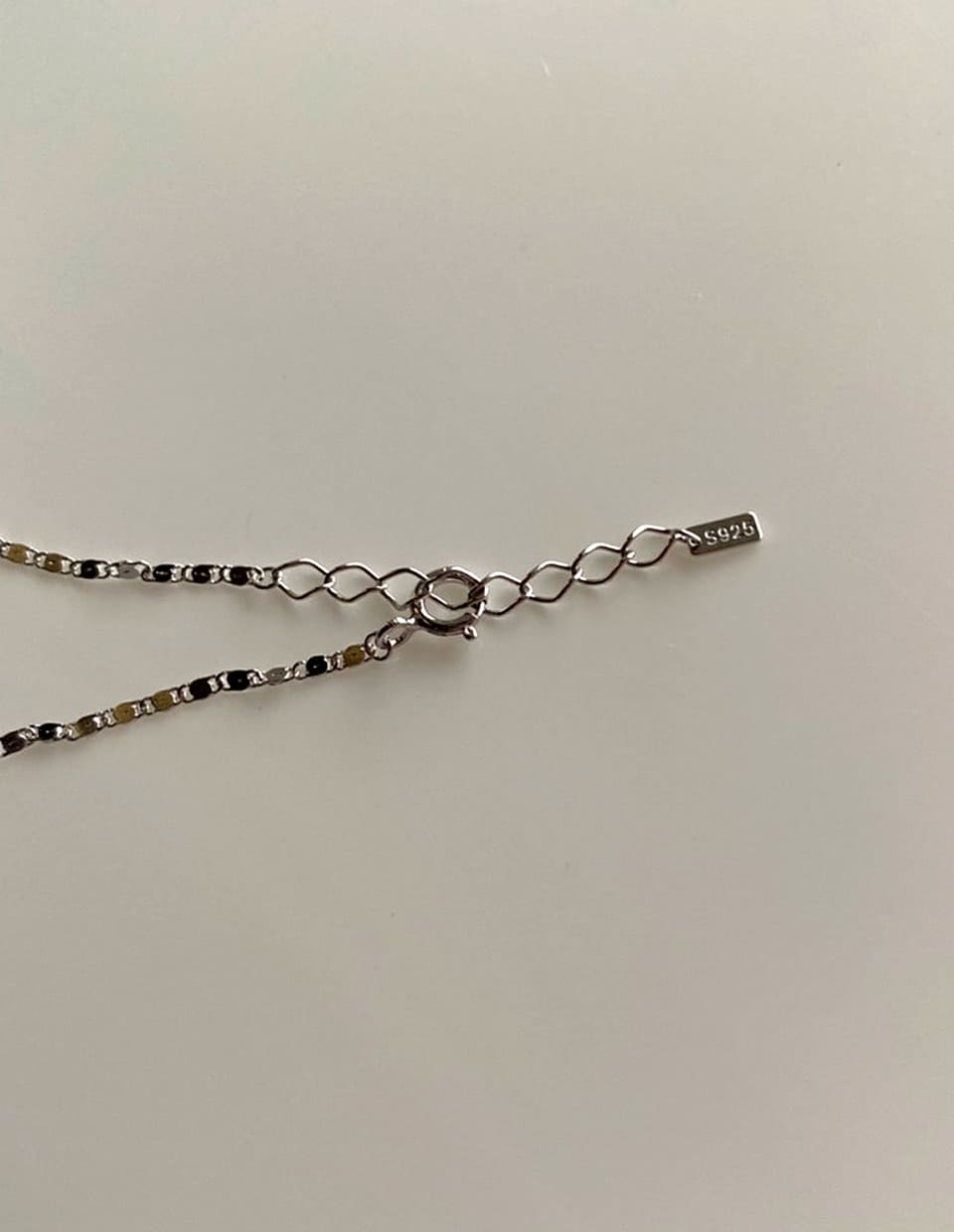 デザインチェーンネックレス シルバー925