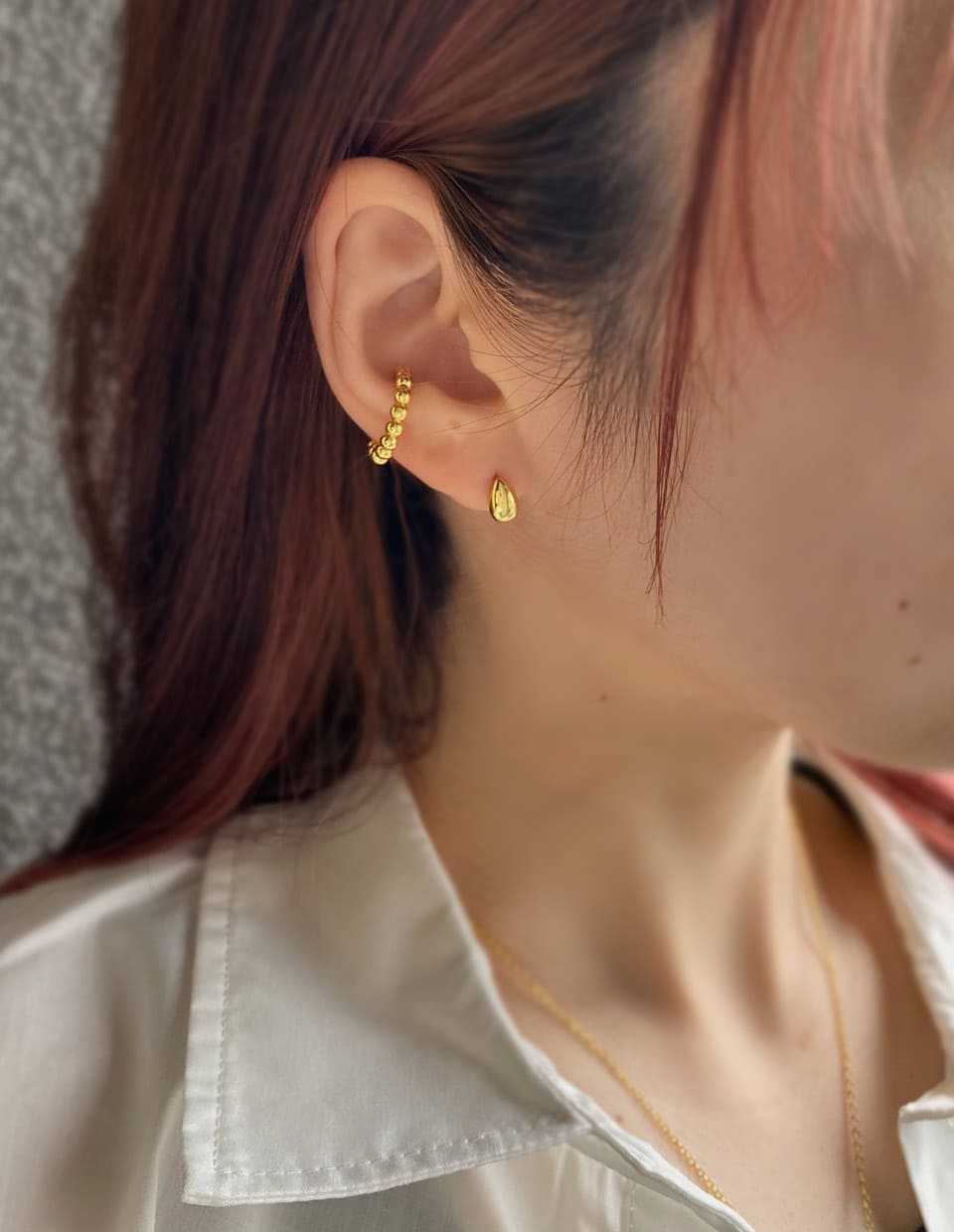 こつぶドロップピアス SV925