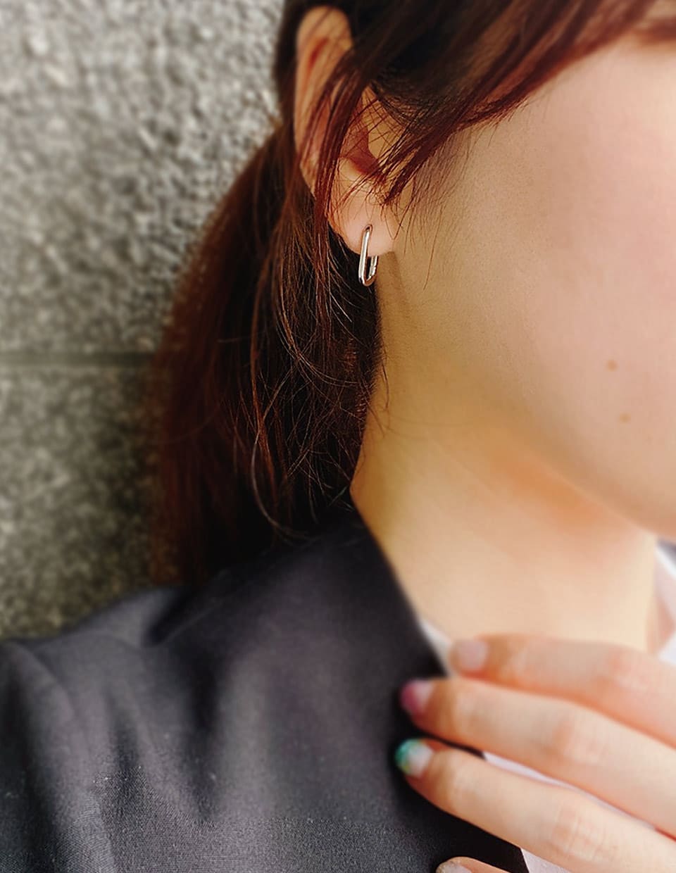 2WAY チェーンピアス シルバー925