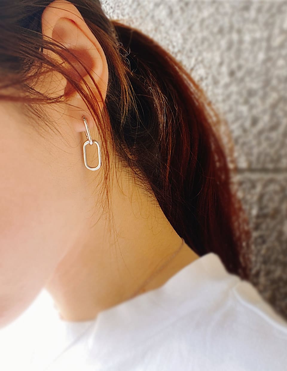 2WAY チェーンピアス シルバー925