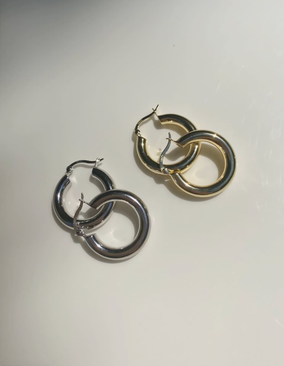 フープピアス シルバー925