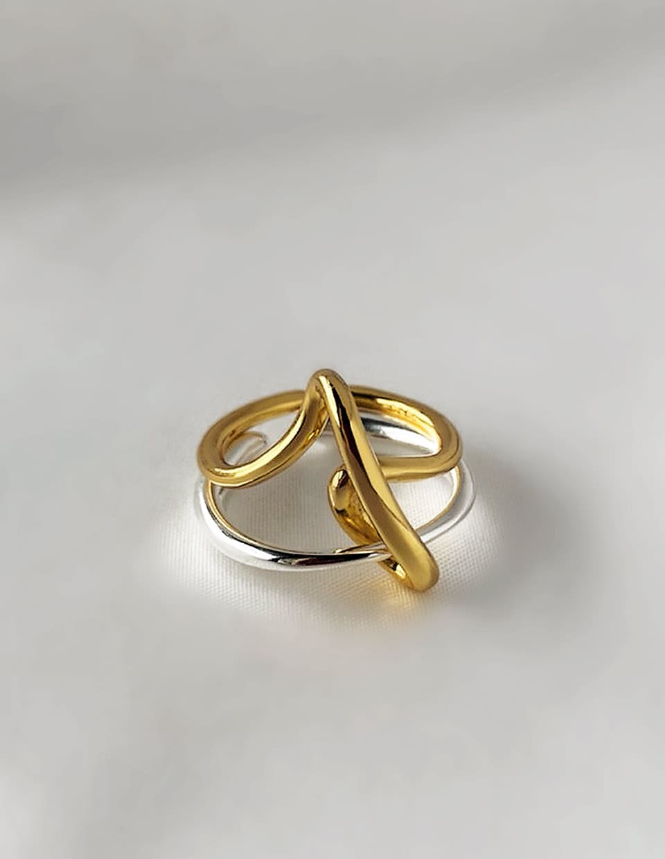 2wayコンビリュクスリング SV925 – 金属アレルギー対応のアクセサリー