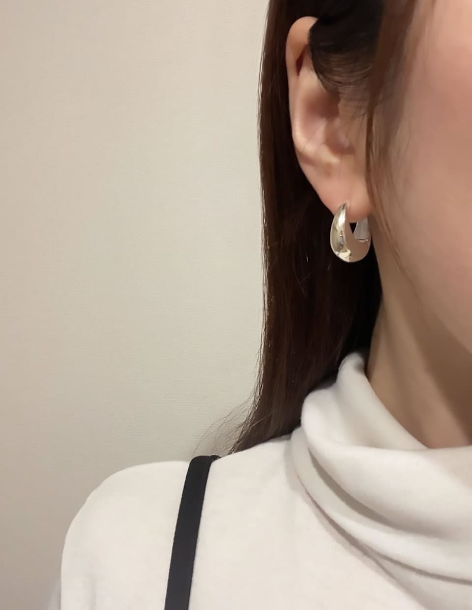 プランプピアス Big シルバー925