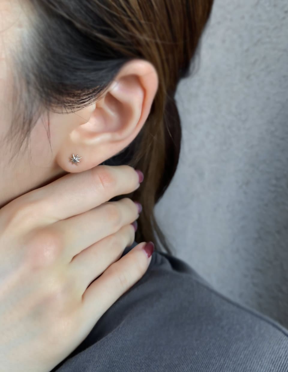 光が瞬く。ヒカリピアス SV925