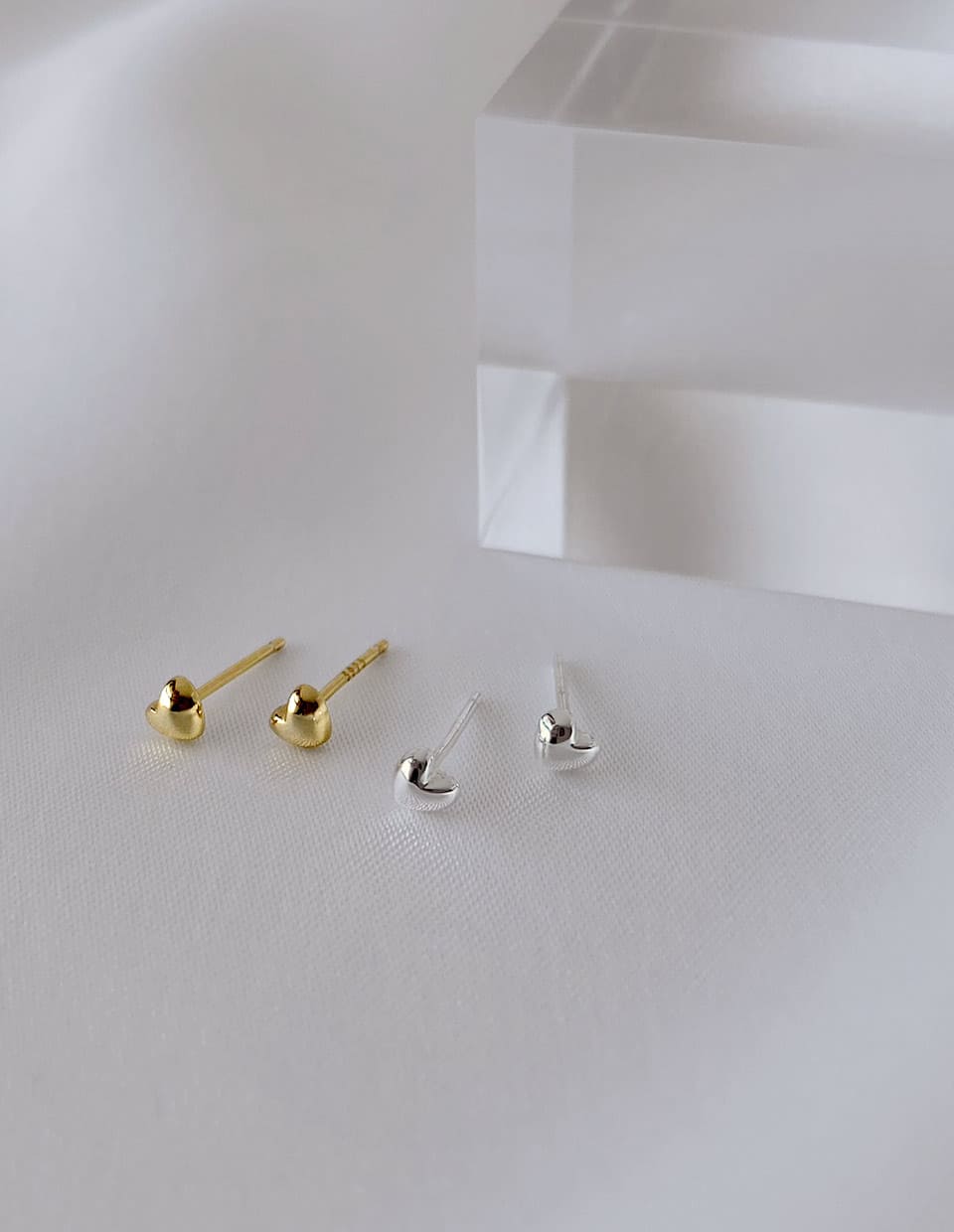ハートminiピアス シルバー925