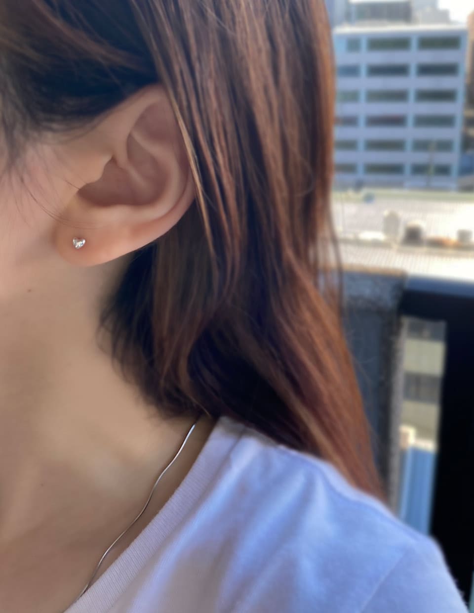 ハートminiピアス シルバー925