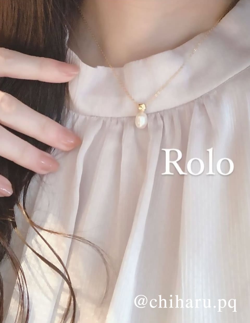 パールボールネックレス シルバー925