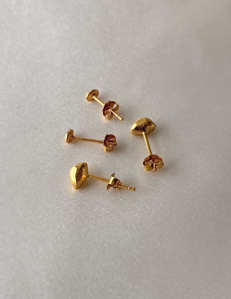 ストーンminiピアス シルバー925