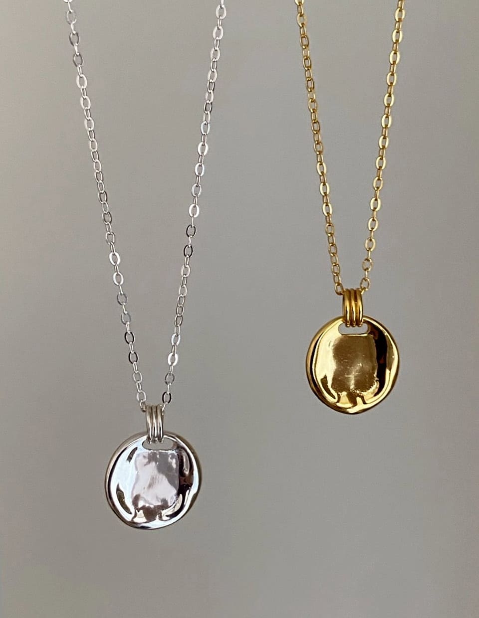 ニュアンスコインネックレス SV925 – 金属アレルギー対応のアクセサリーブランド【Rolo】