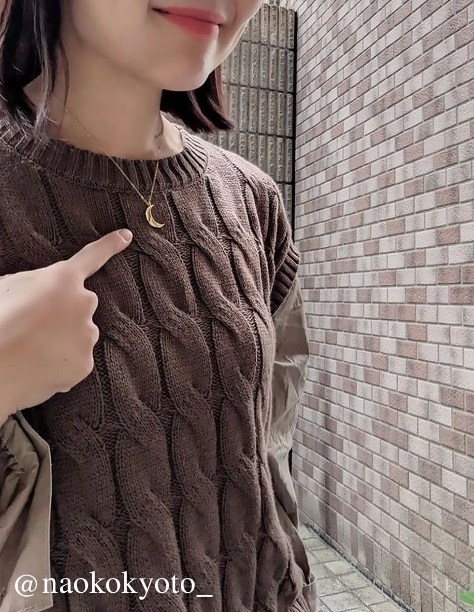 クレセントムーンネックレス SV925