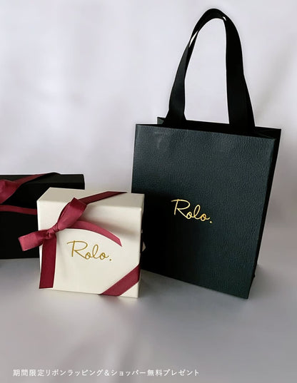 [Xmas SET] B：For Myself – こつぶドロップピアス＋ニュアンスコインネックレス SV925（2SET）