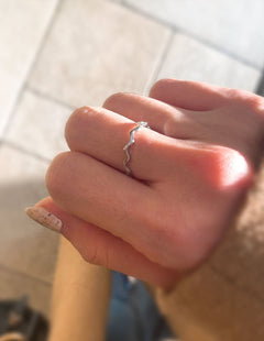 なみなみウェーブリング シルバー925