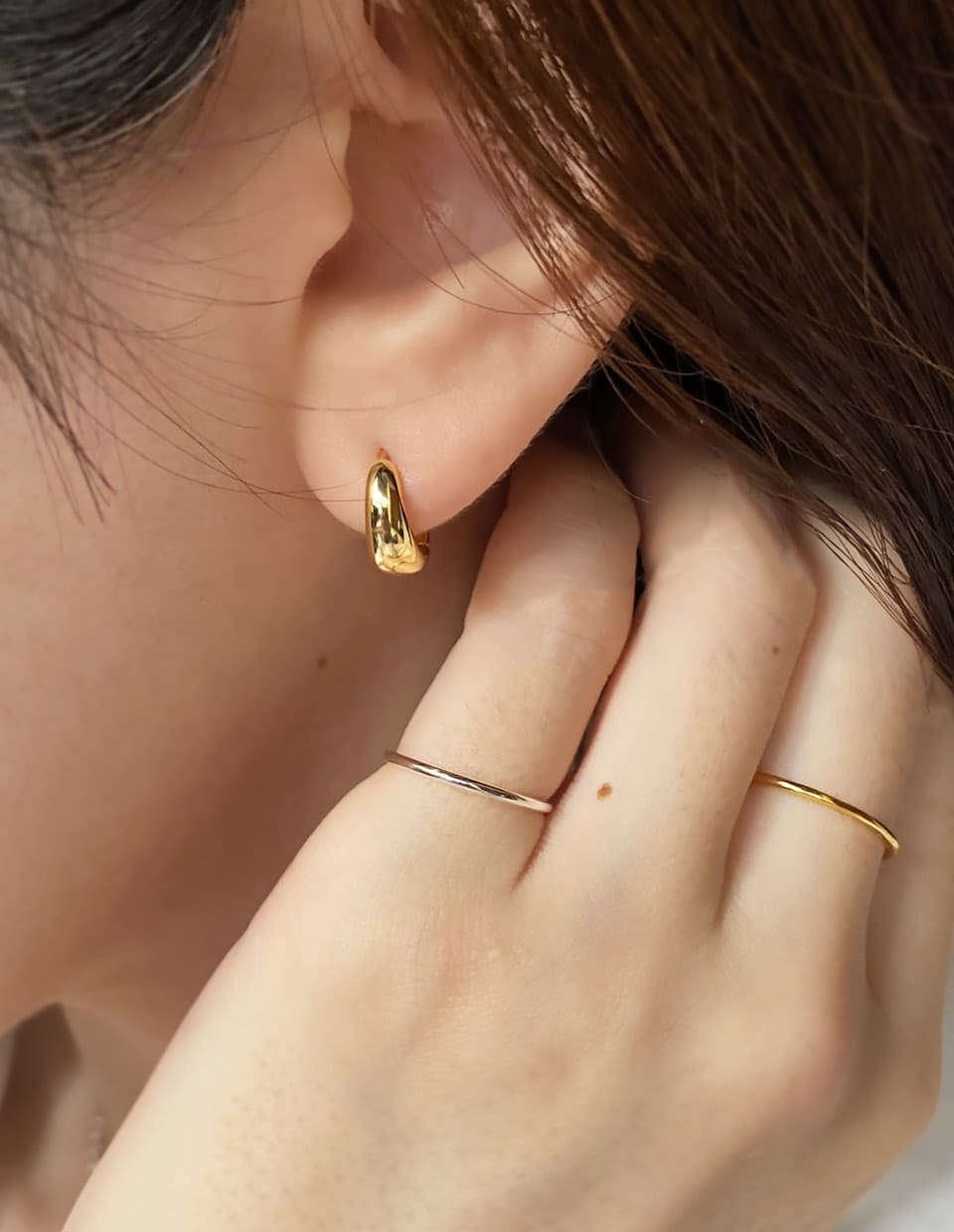 プランプピアス シルバー925