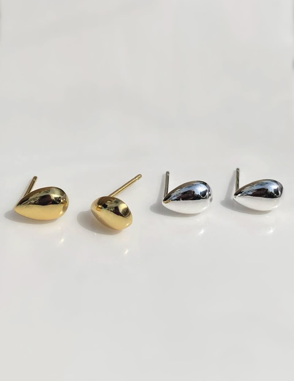 こつぶドロップピアス SV925｜金属アレルギー対応 小粒ドロップピアス