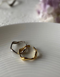 スクロールウェーブリング シルバー925