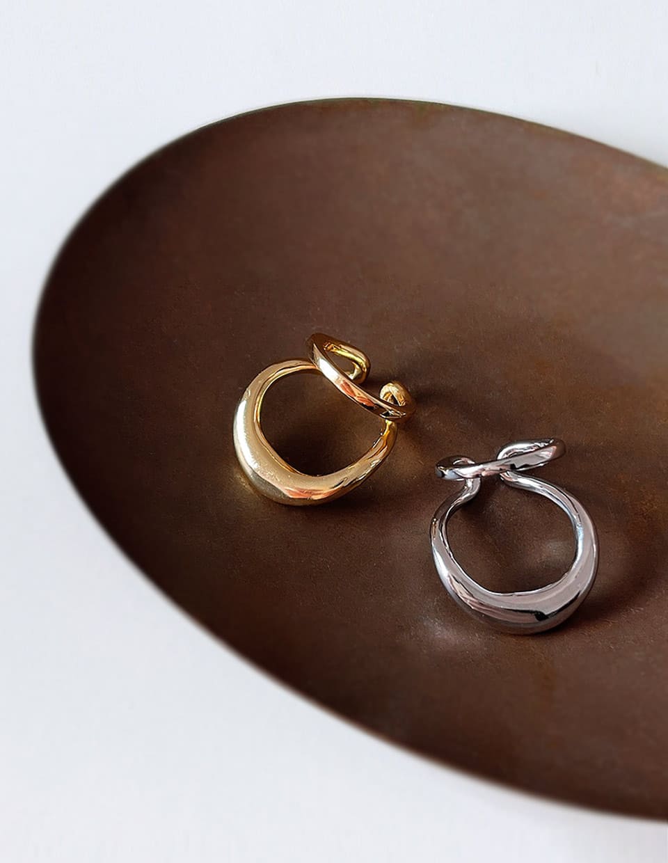 ダブルラインイヤーカフ シルバー925