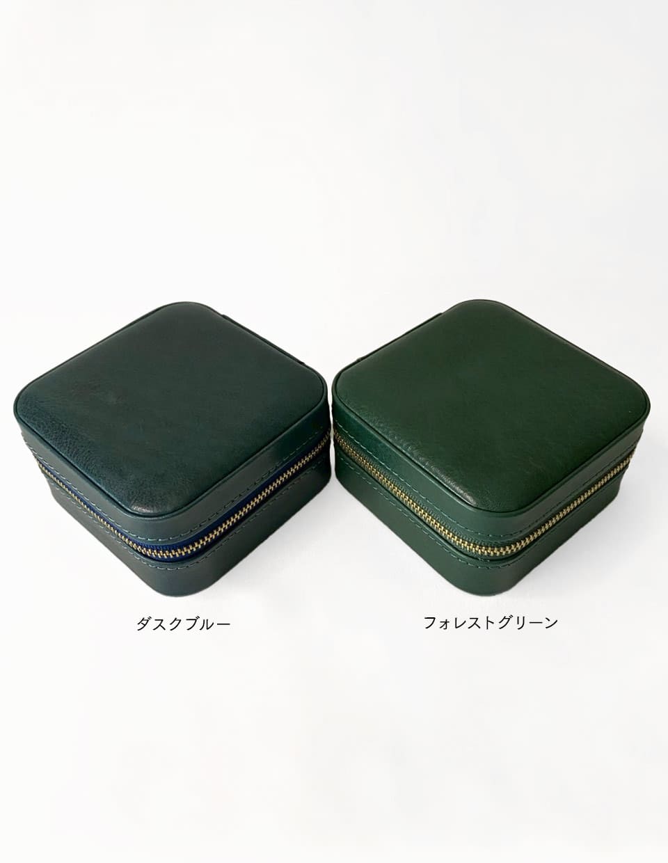 お気に入りの居場所になる 本革ジュエリーポーチ