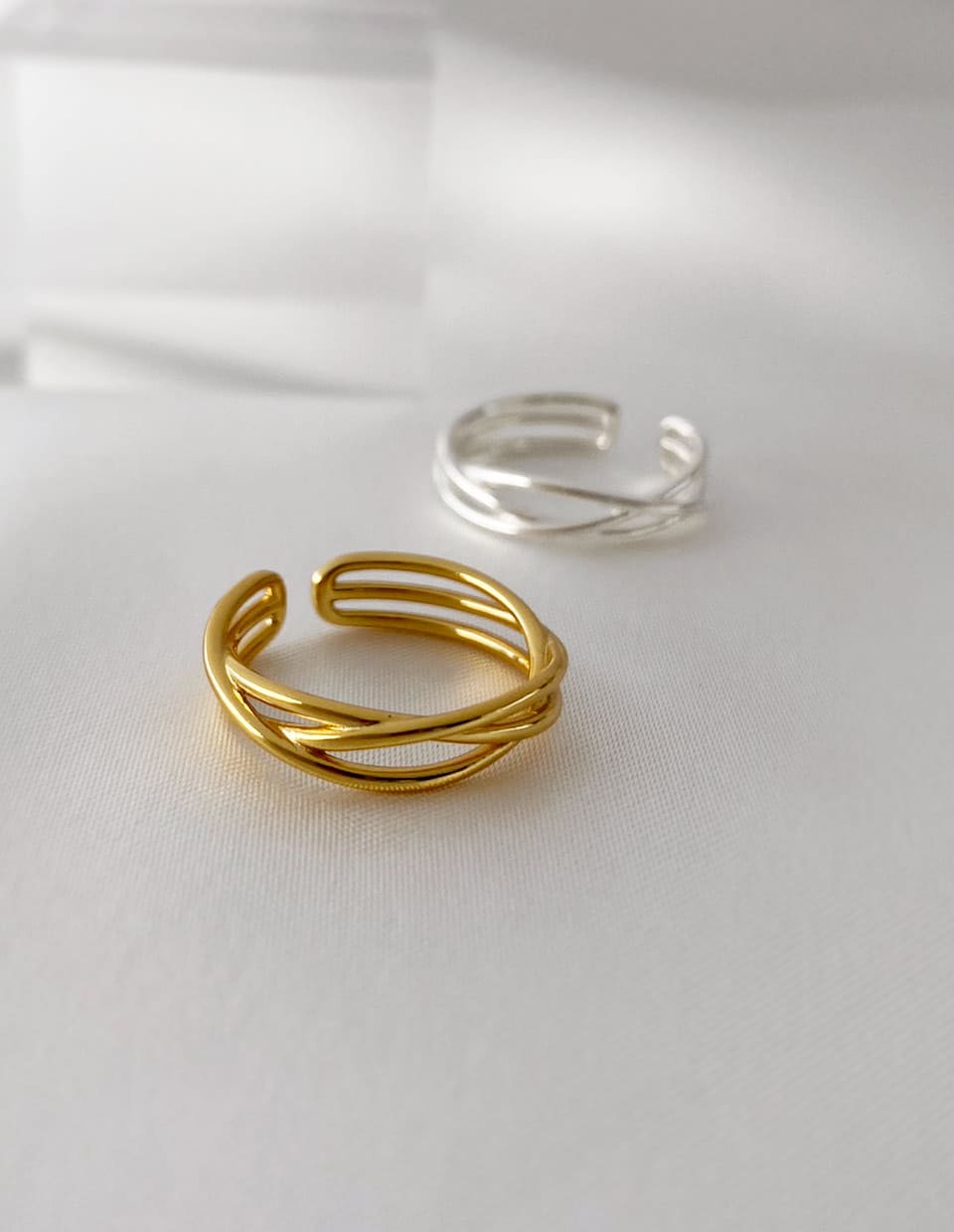 レイヤードリング シルバー925