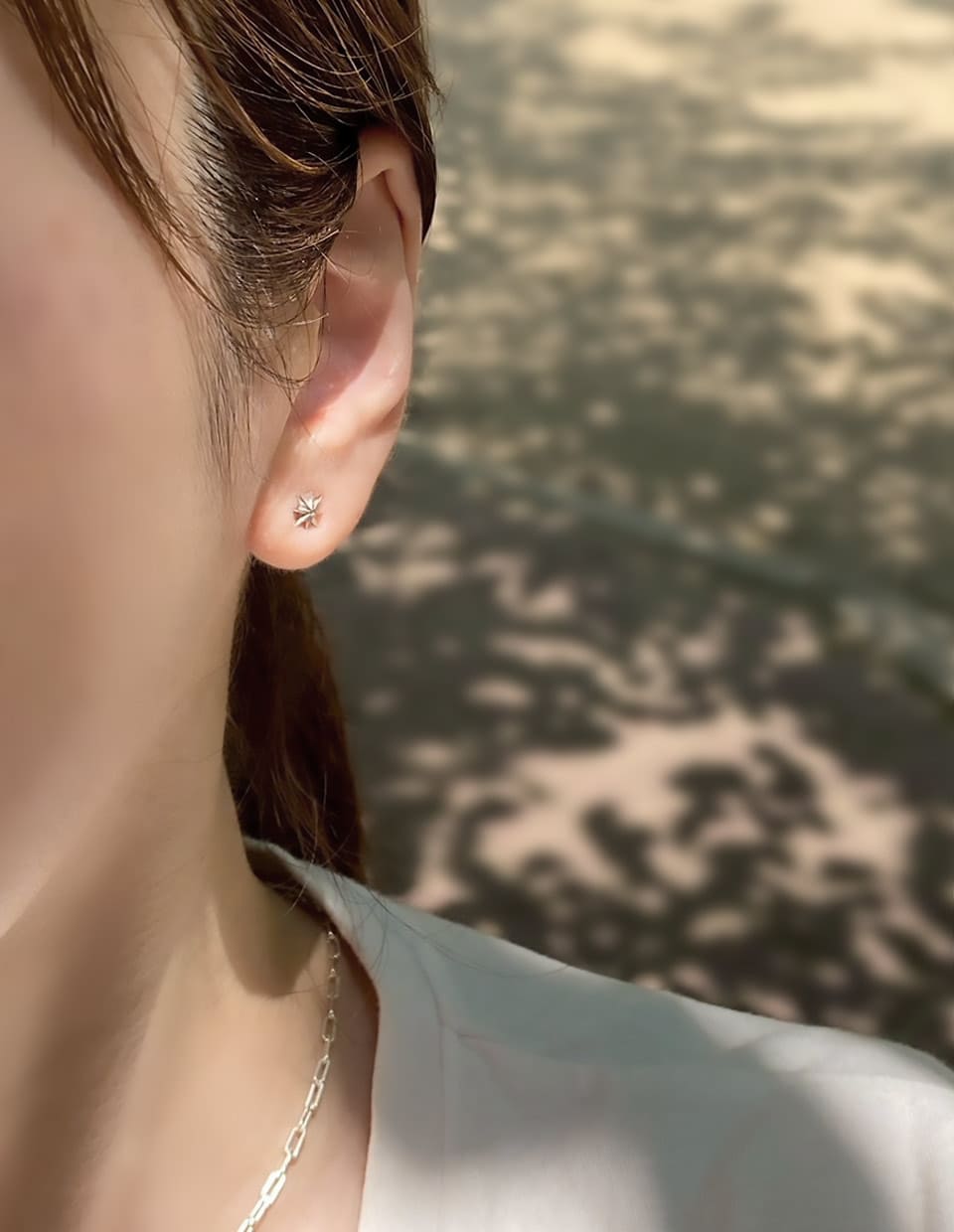 光が瞬く。ヒカリピアス SV925