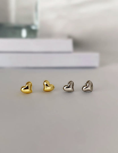 ハートminiピアス SV925