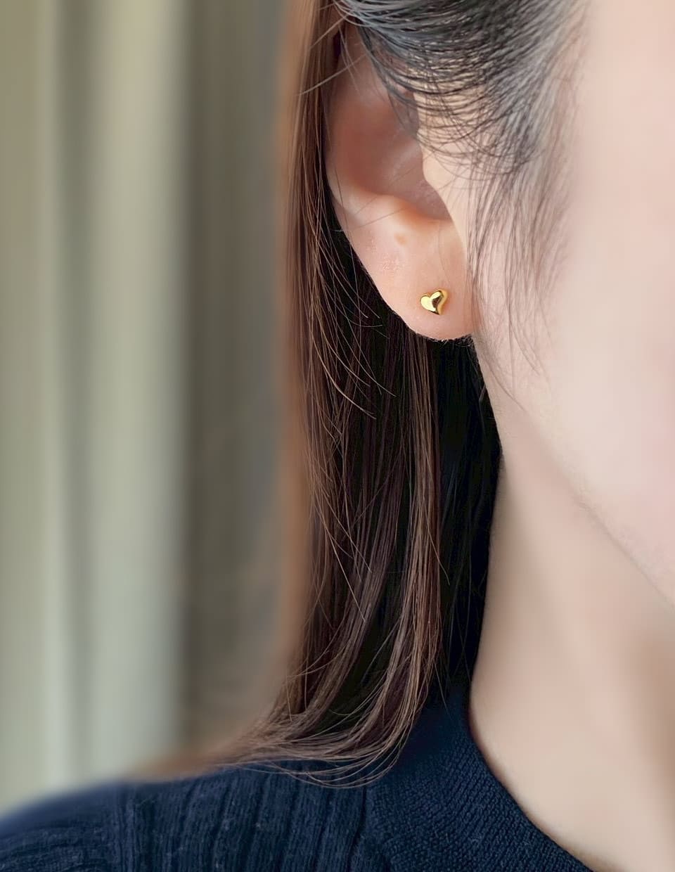 ハートminiピアス SV925