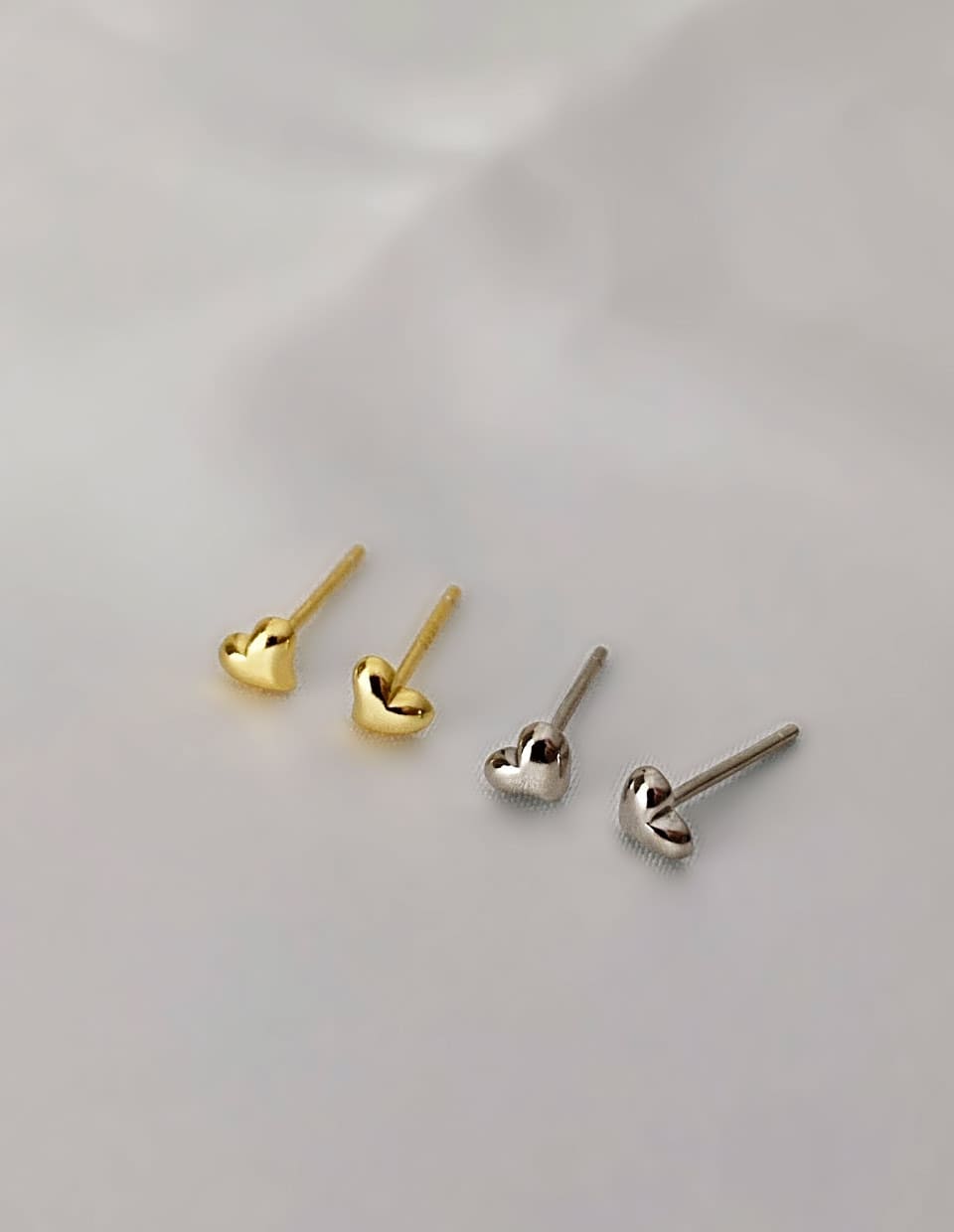 ハートminiピアス SV925