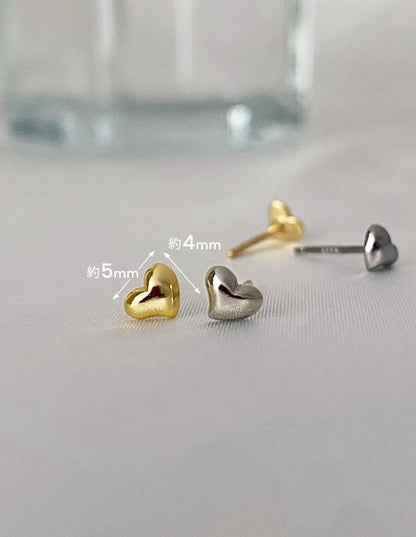 ハートminiピアス SV925