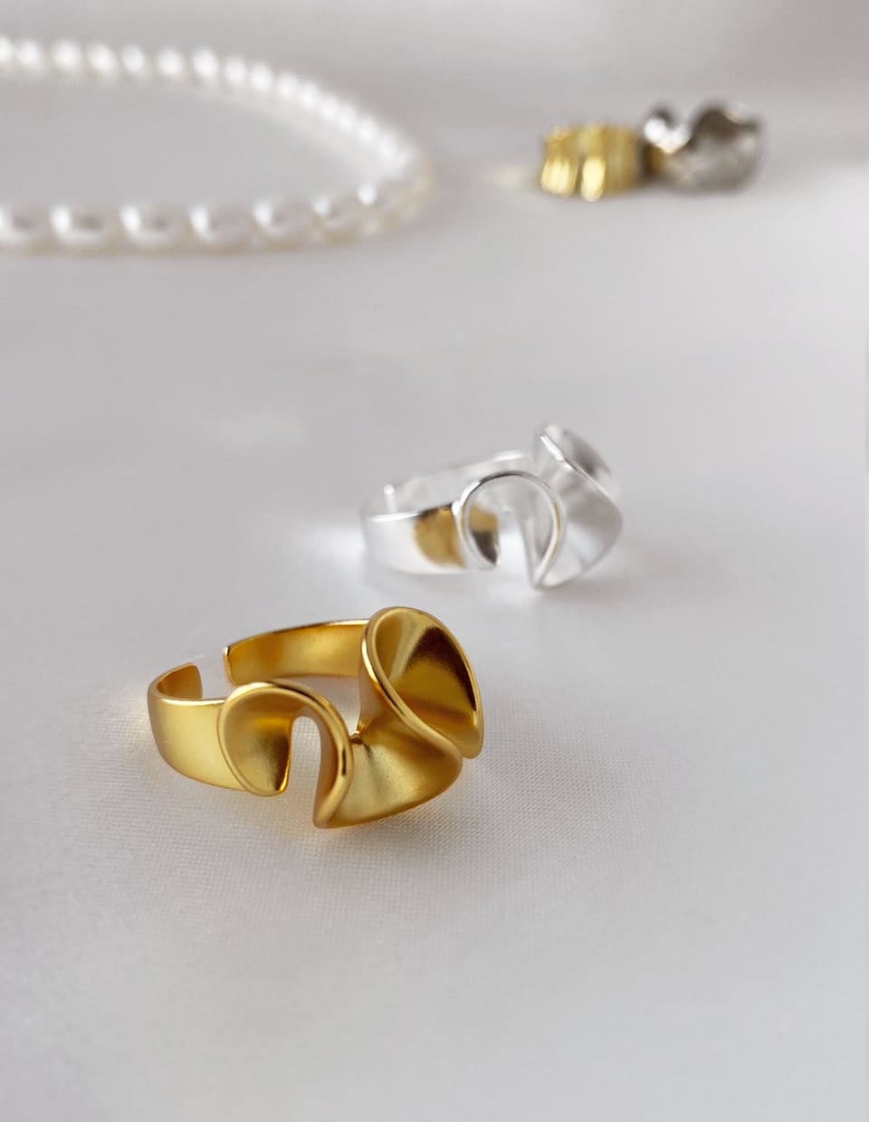 メロウフリルリング シルバー925