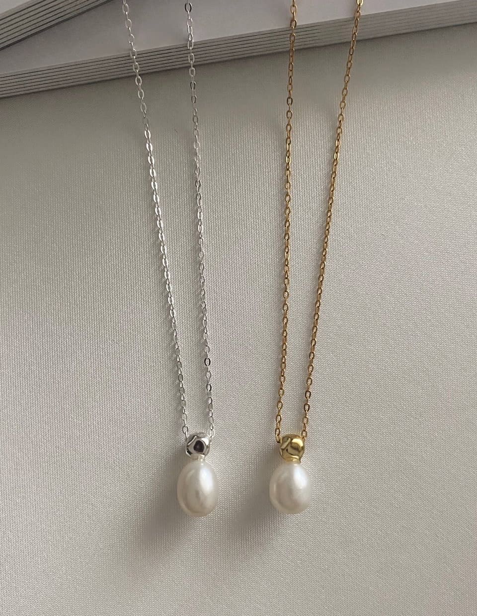 パールボールネックレス シルバー925