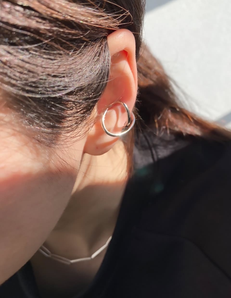 クロスイヤーカフ シルバー925