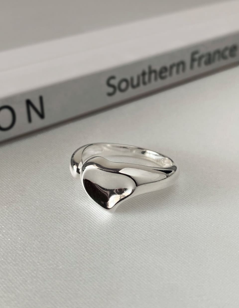 メロウハートオープンリング シルバー925