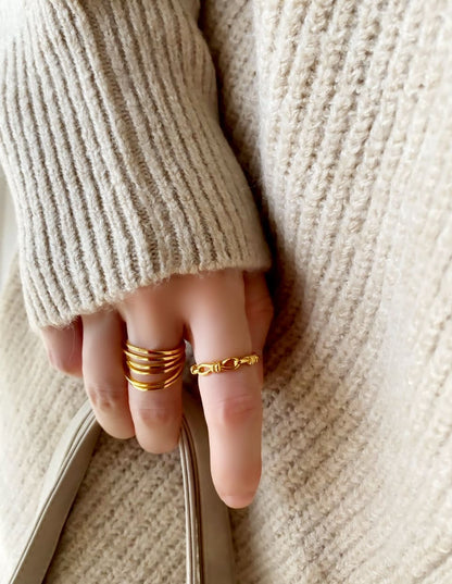 チェーンノットリング SV925