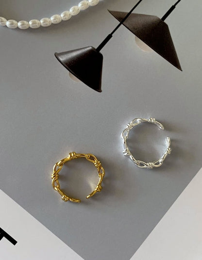 チェーンノットリング SV925