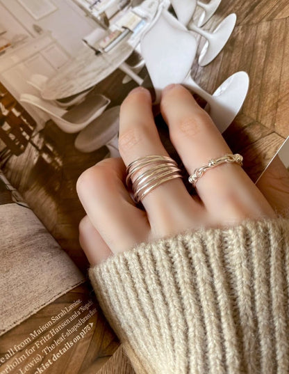 チェーンノットリング SV925