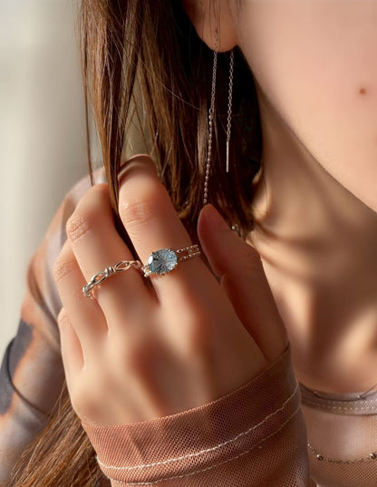 スカイブルートパーズリング SV925