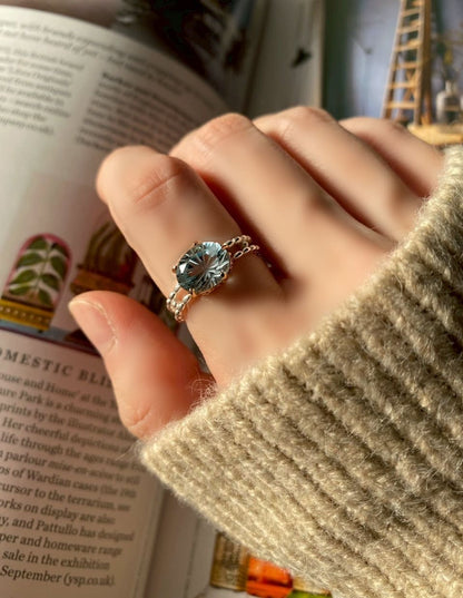 スカイブルートパーズリング SV925