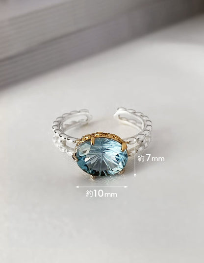 スカイブルートパーズリング SV925