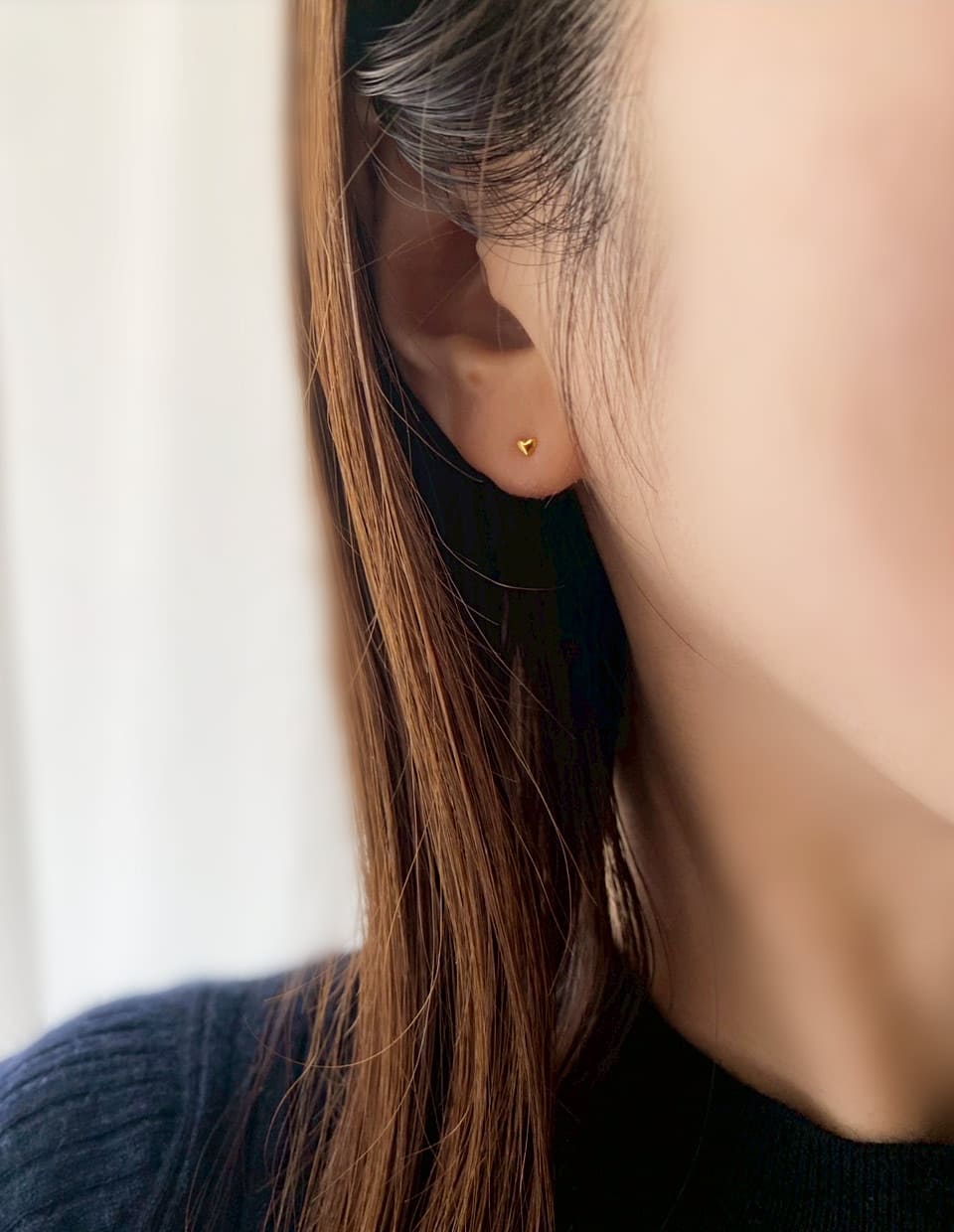 ハートmicroピアス SV925 – 金属アレルギー対応のアクセサリーブランド