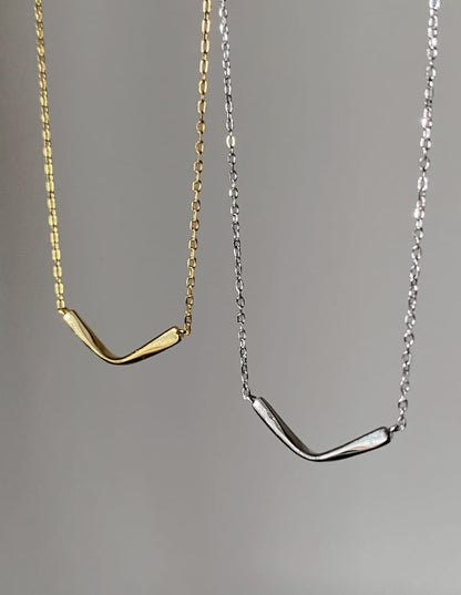 ニュアンスVカーブネックレス SV925