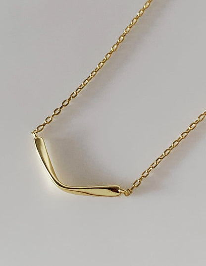 ニュアンスVカーブネックレス SV925