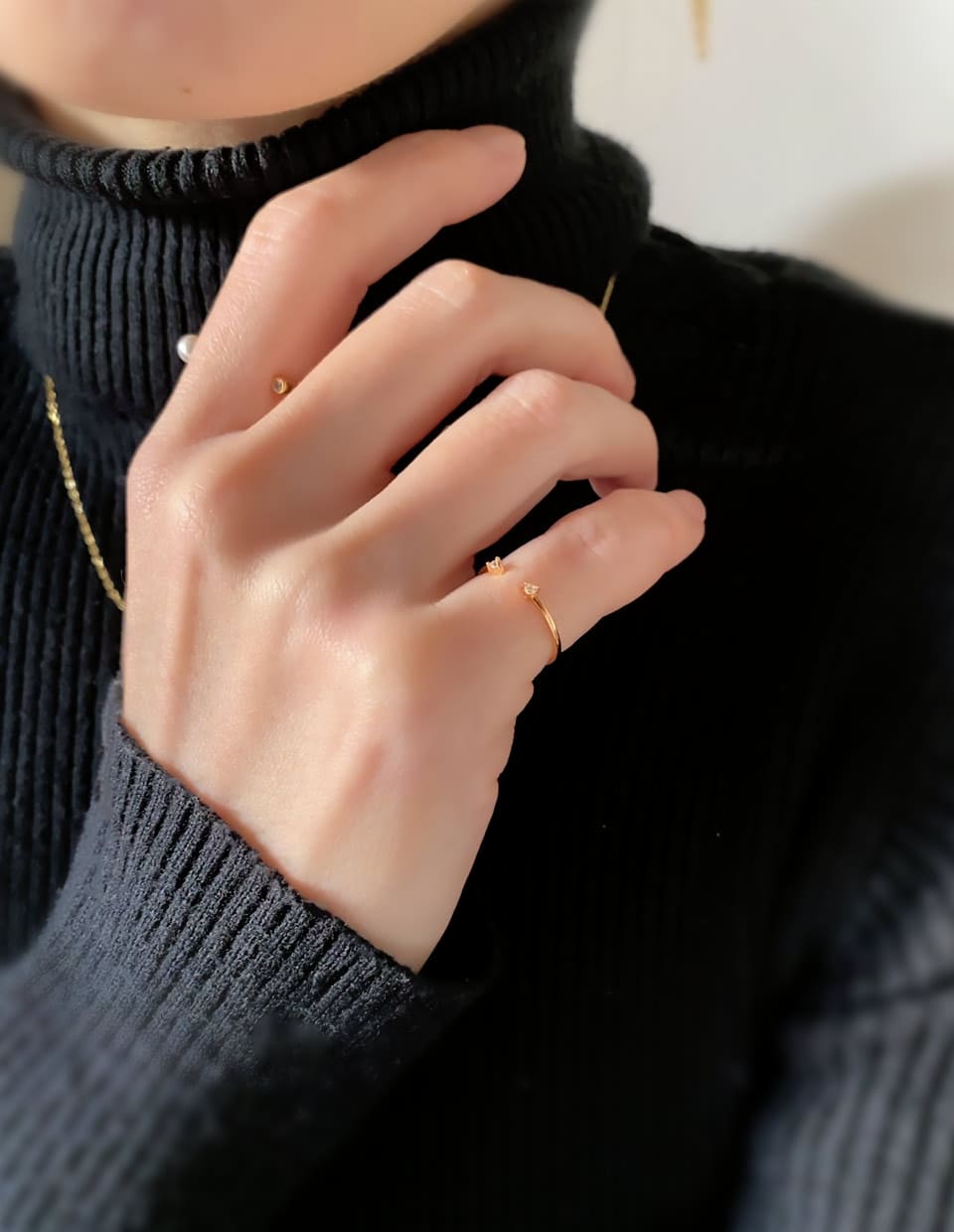 ジルコン miniフォークリング SV925