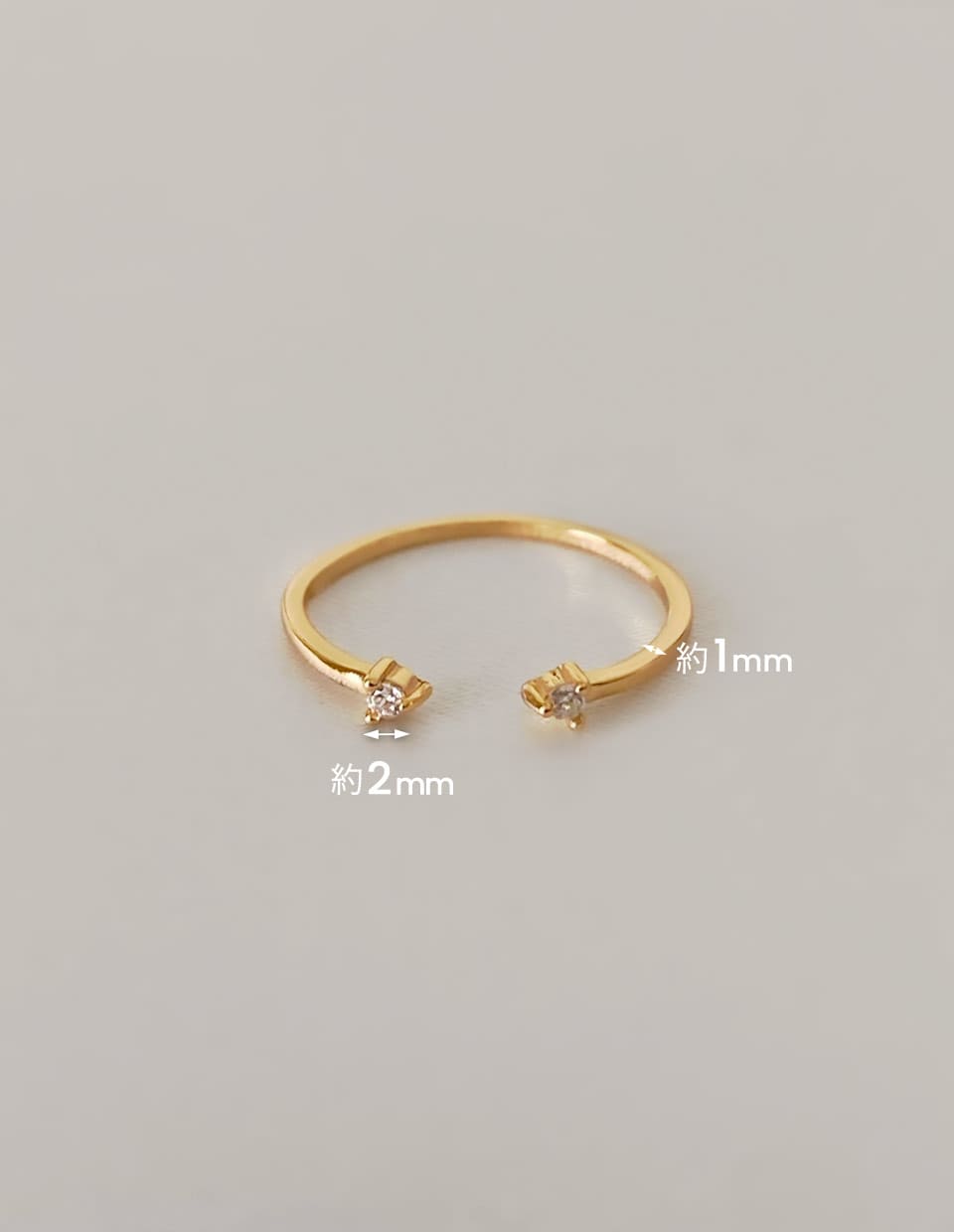 ジルコン miniフォークリング SV925