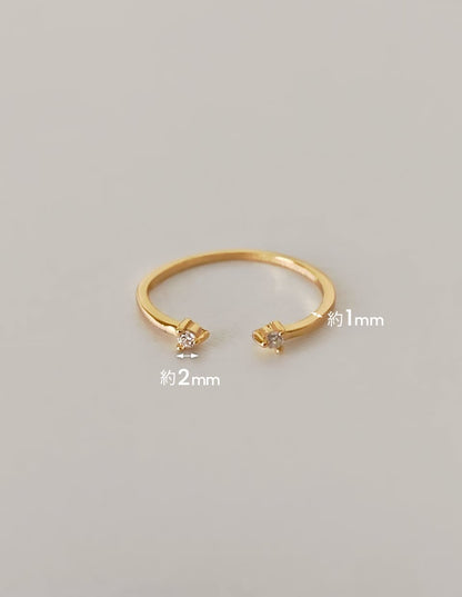 ジルコン miniフォークリング SV925