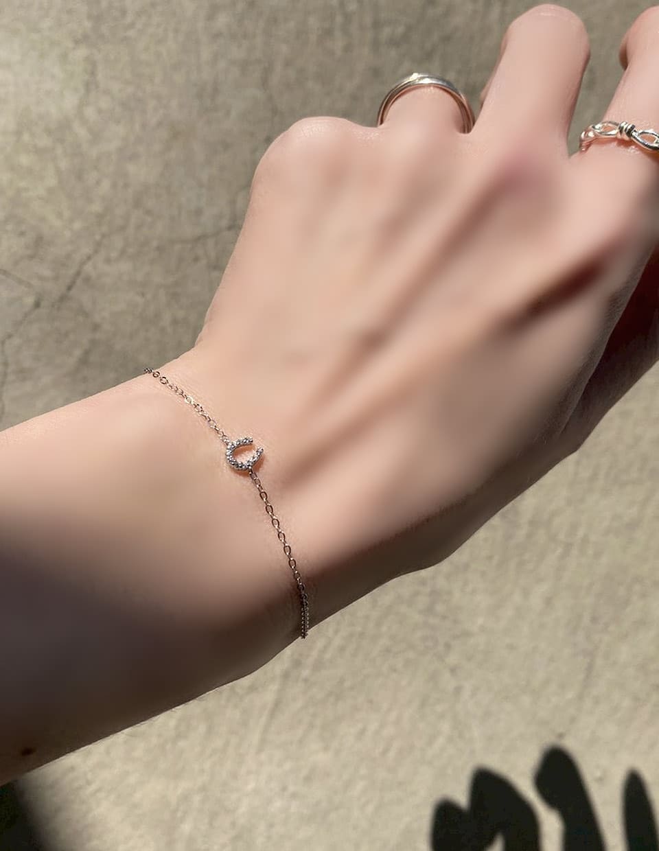 馬蹄ブレスレット SV925