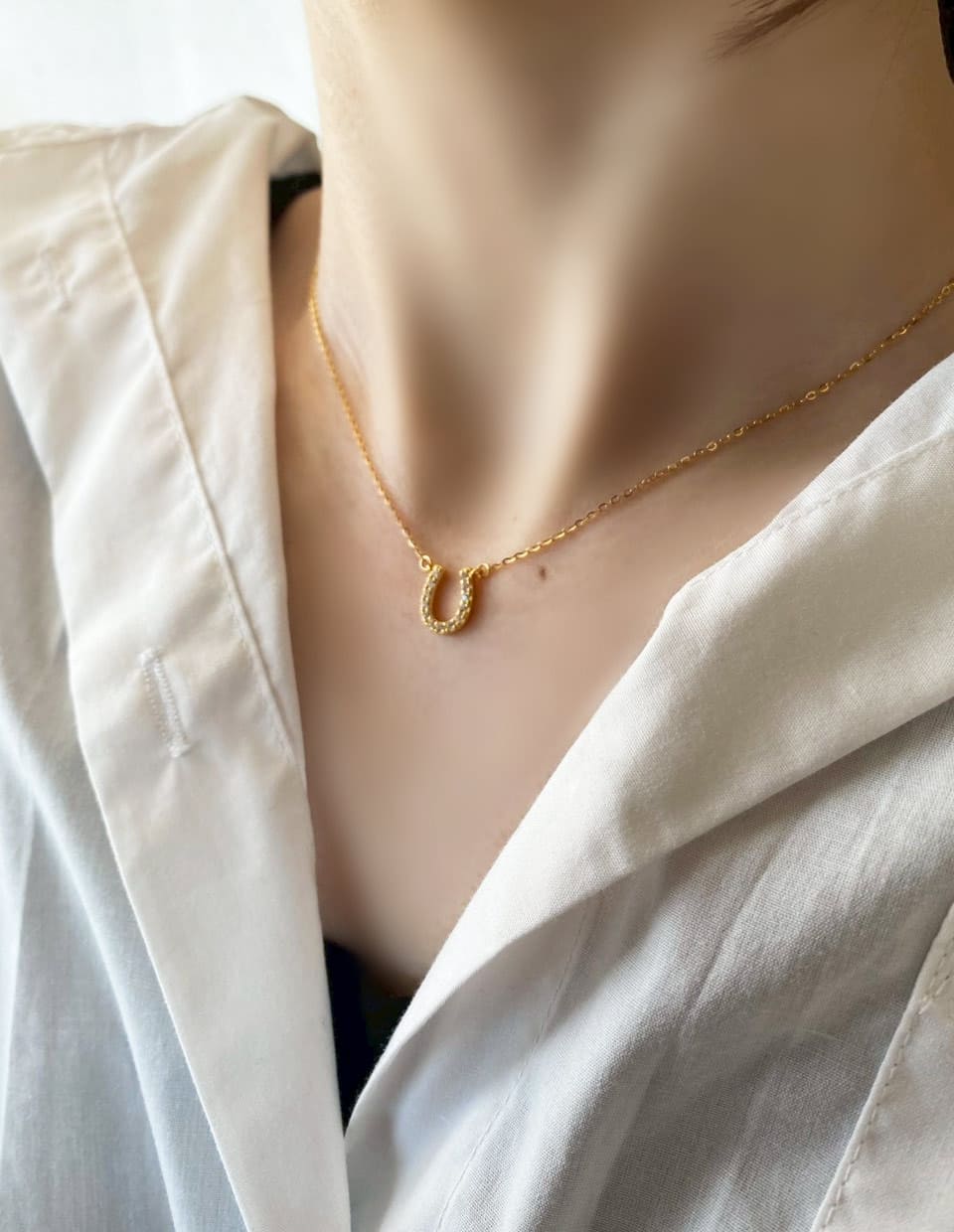 馬蹄ネックレス SV925 – 金属アレルギー対応のアクセサリーブランド