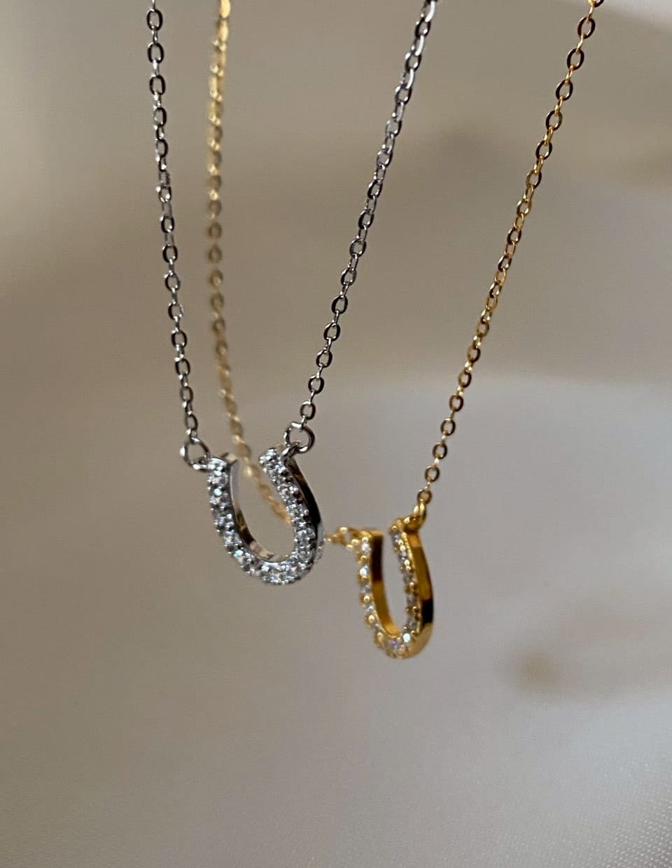 馬蹄ネックレス SV925